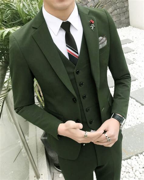 versace suit yoox dark green|Men's Designer Suits .